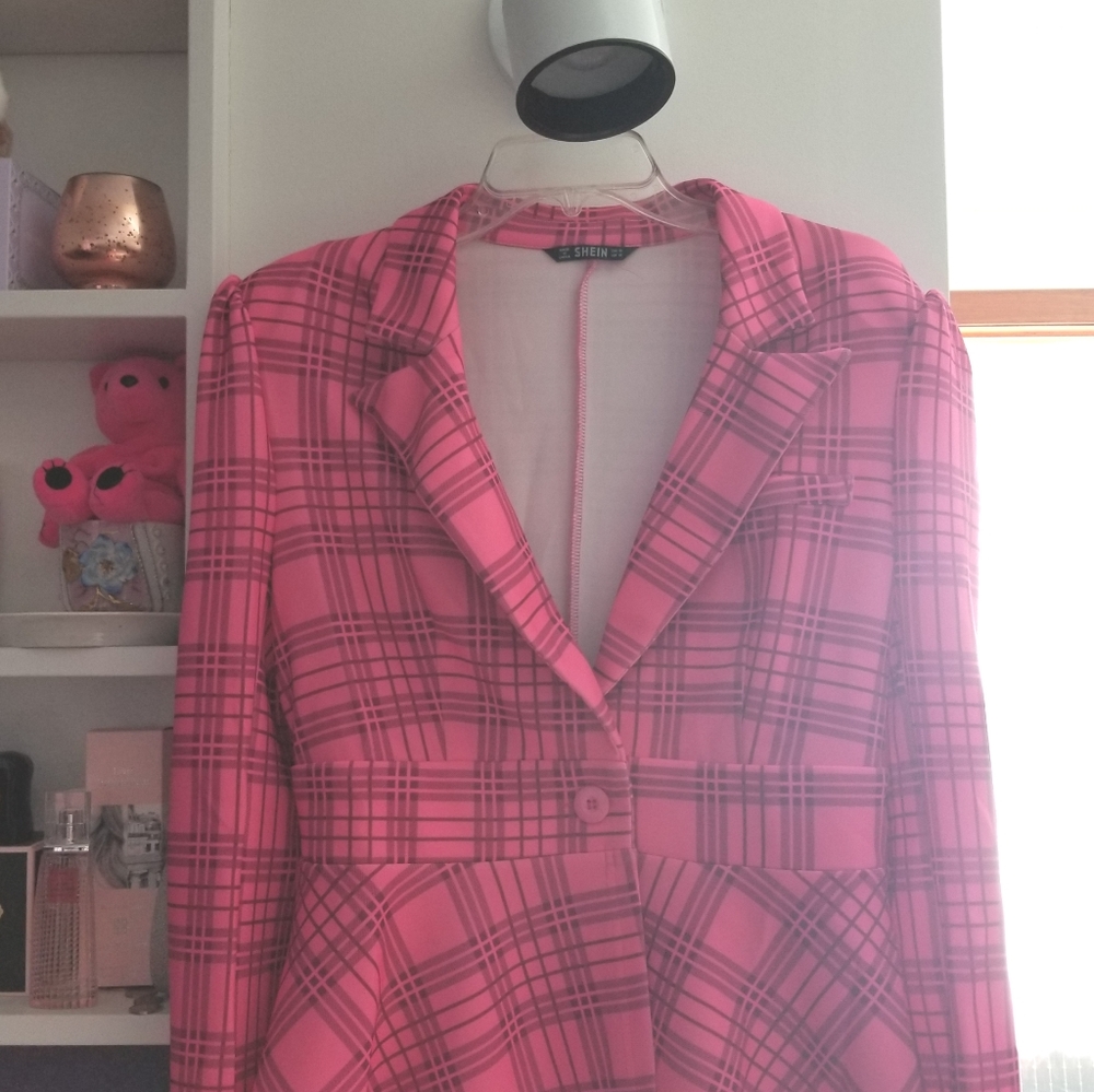 Plaid Blazer